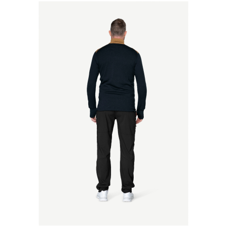 Felpa funzionale da uomo Devold Egga Grid Merino Jkt