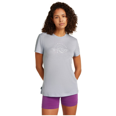 Maglietta sportiva da donna Icebreaker W Mer 150 Tech Lite SS Tee Sunrise Sumit