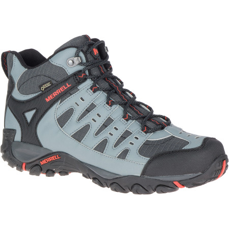 Scarpe da trekking da uomo Merrell Accentor Sport Mid Gtx grigio/arancio Granite/Orange