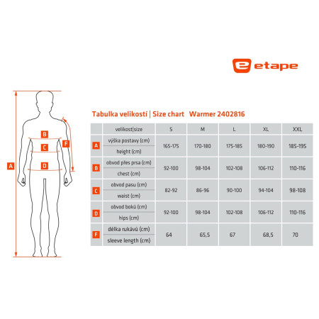 Felpa da uomo Etape Warmer