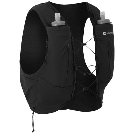 Gilet da corsa Montane Gecko Vp12+ nero BLACK