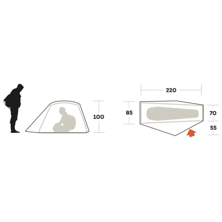 Tenda Ferrino Hekla 1