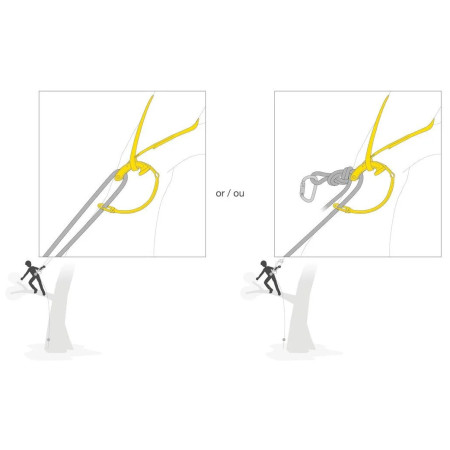 Anello di ancoraggio Petzl Naja
