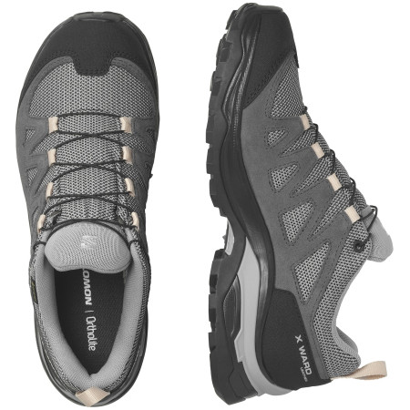 Scarpe da trekking da donna Salomon X Ward Leather Gore-Tex