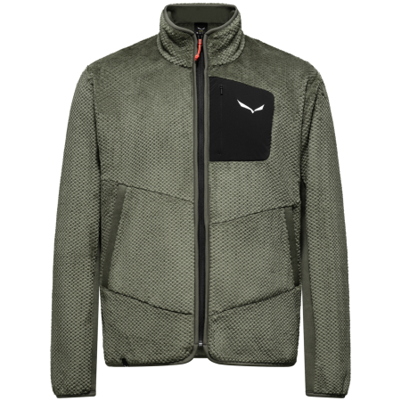 Felpa da uomo Salewa Puez Warm Fz M verde faded green