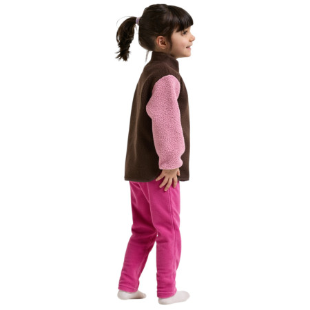 Felpa da bambino Didriksons Anten Kids Fullzip 2 Oyster Pink