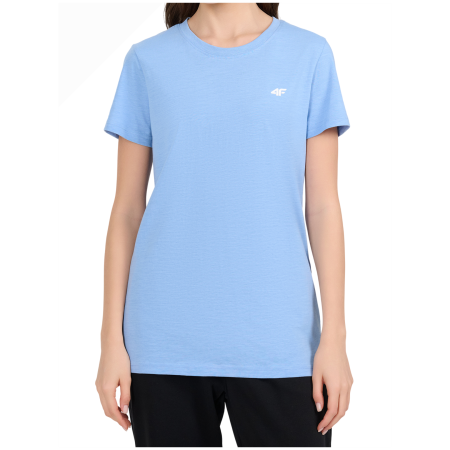 Maglietta da donna 4F Tshirt F3854 azzurro Denim