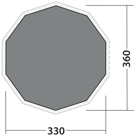 Tappeto Robens Fleece Carpet Klondike