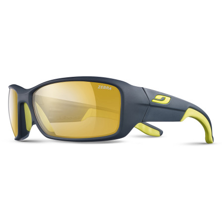 Occhiali da sole Julbo Run Zebra blu DarkBlue/Yellow