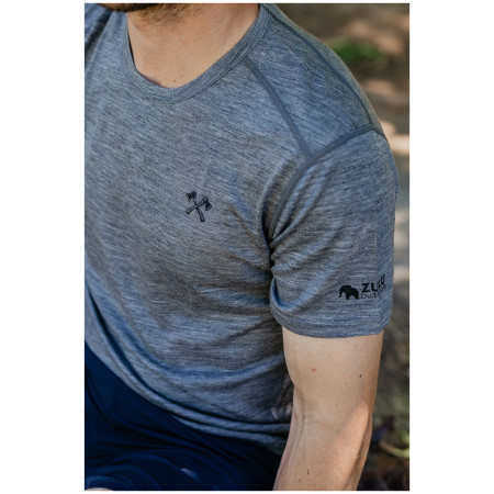 Maglietta da uomo Zulu Merino Timber 160 Short Comfy