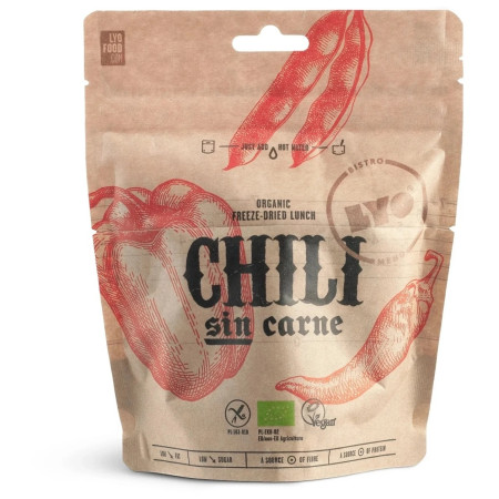 Cibo disidratato Lyo food Bistro Chili sin carne marrone