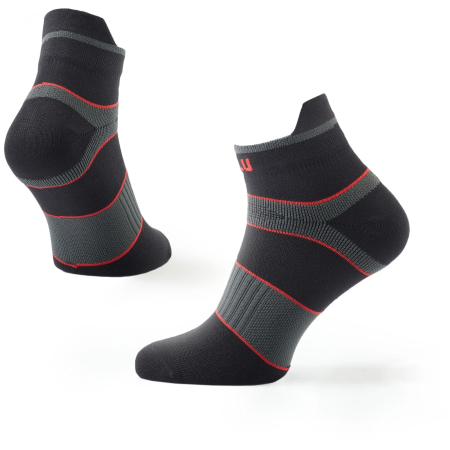 Calze Zulu Zulu Sport Low nero/rosso black/red