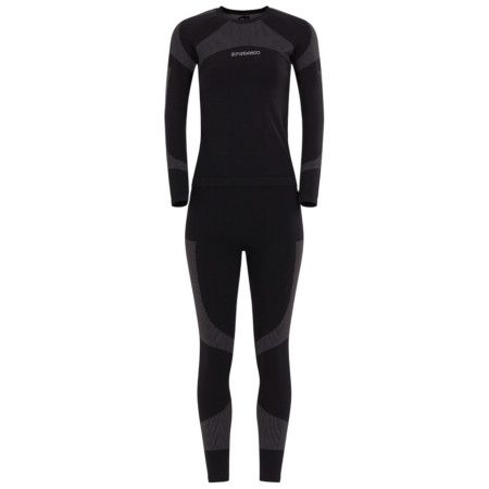 Intimo termico da donna Fundango Seamless Baselayer Set nero black