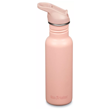 Bottiglia in acciaio inox Klean Kanteen Classic Narrow 18oz (w/Flip Seal Sport) rosa Peach Parfait