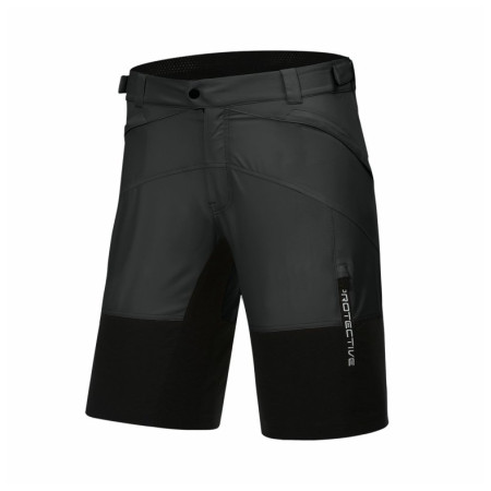 Pantaloncini da ciclismo da uomo Protective P-Bounce antracit nero/grigio antracit