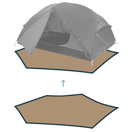 Pavimento per tenda Warg Footprint 2