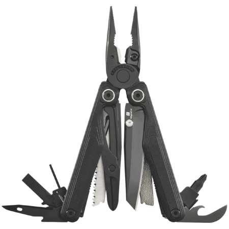Multitool Leatherman Wave Alpha + Bit Kit nero OBSIDIAN