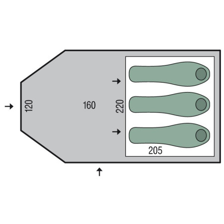 Tenda Pinguin Horizon