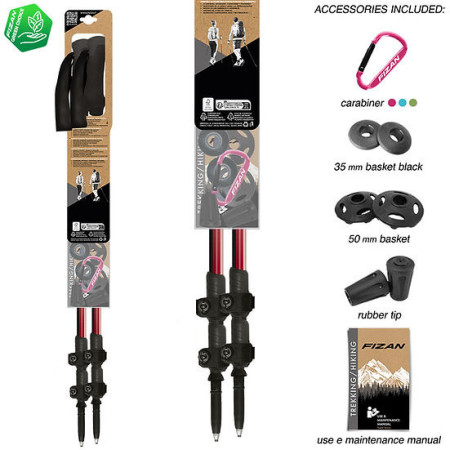 Bastoncini da trekking Fizan Trek Pro L