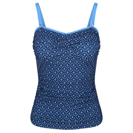 Costume da bagno da donna Regatta Aceana Tankini II blu Navy Tile