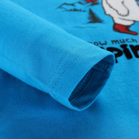 Maglietta da bambino Alpine Pro Ecco 2 Blue