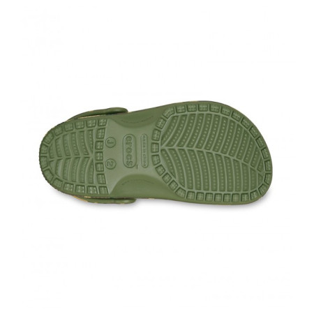 Pantofole per bambini Crocs Classic Camouflage Clog Army Green/Multi