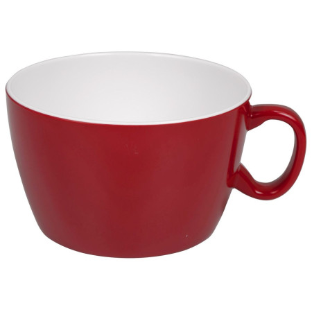 Zuppiera Bo-Camp Soup Bowl Melamine 2 rosso Red/White