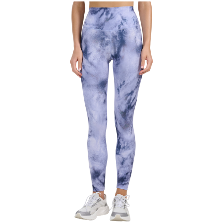 Leggings da donna 4F Tights Fnk F540 blu Denim Allover
