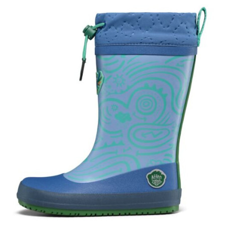 Stivali da pioggia per bambini Affenzahn Rainboot Vegan Puddly Bird of Paradise