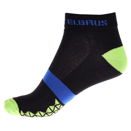 Calze Elbrus Arad nero Black/ElbrGreen/Blue