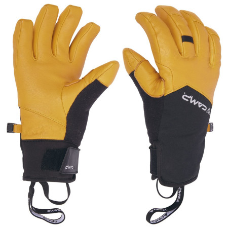 Guanti Camp G Crest nero/giallo Black