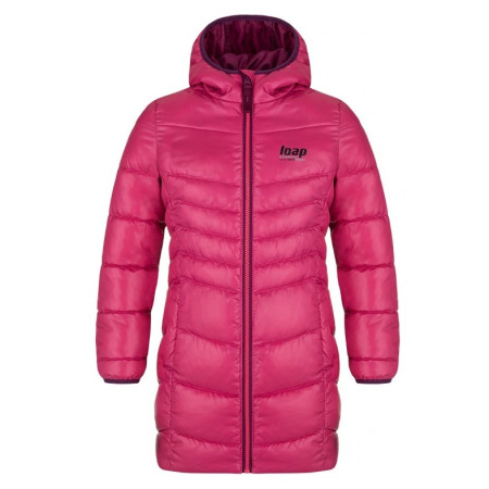 Cappotto per bambini Loap Inka rosa