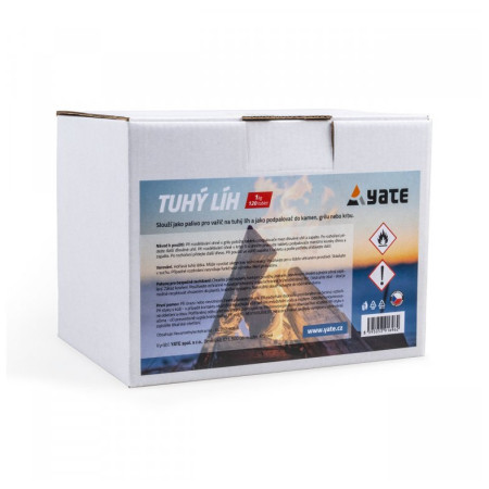 Combustibile ad alcool solido Yate Alcool puro rigido 1000 g in scatola