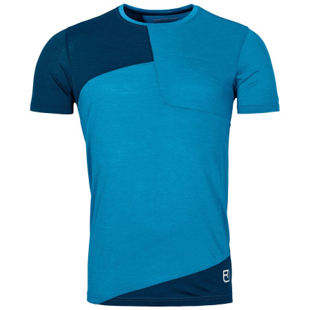 Maglietta funzionale da uomo Ortovox 120 Tec T-Shirt blu Heritage Blue