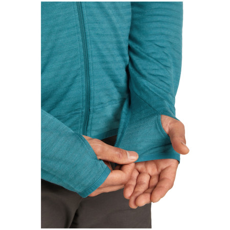 Felpa funzionale da uomo Icebreaker Men Merino Blend 300 RealFleece™ Descender LS Zip