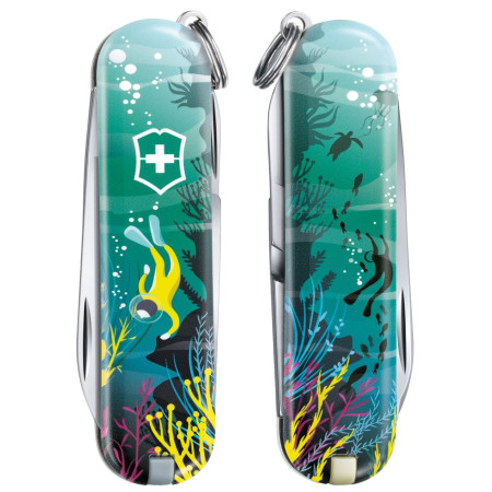 Coltello da tasca Victorinox Classic LE Deep Dive turchese DeepDive