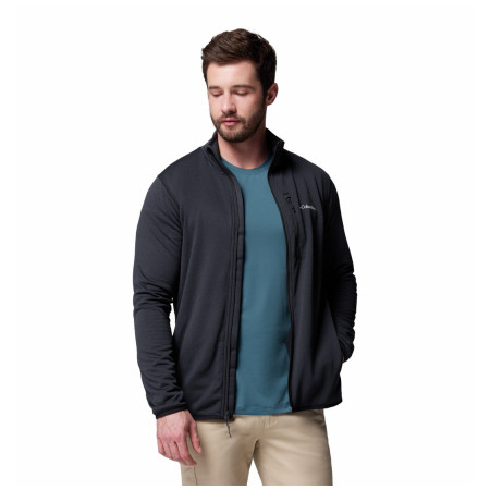 Felpa da uomo Columbia Essential Hike™ Grid Fleece Full Zip
