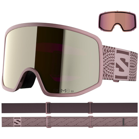 Occhiali da sci Salomon Sentry Pro S Sigma +1 Lens rosa Dawn Pink