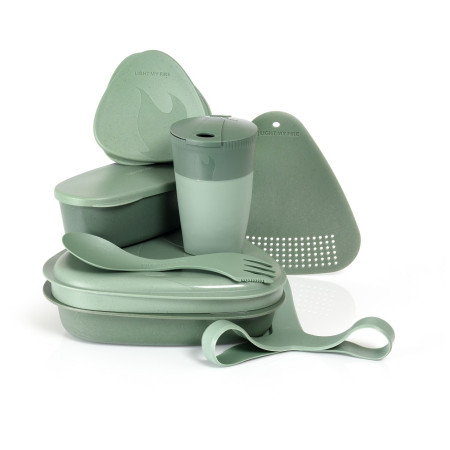 Set di stoviglie Light My Fire MealKit verde Sandygreen