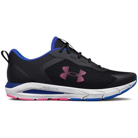 Scarpe da corsa da donna Under Armour W HOVR Sonic SE nero Black / White / Pink Punk