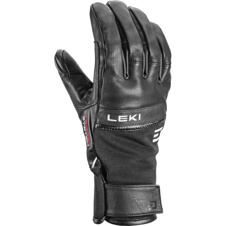Guanti da sci Leki Lightning 3D 2.0 nero black-white