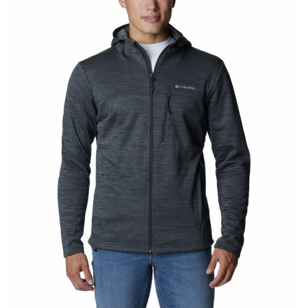 Felpa da uomo Columbia Maxtrail™ II Fleece Hooded Full Zip grigio scuro Shark Heather