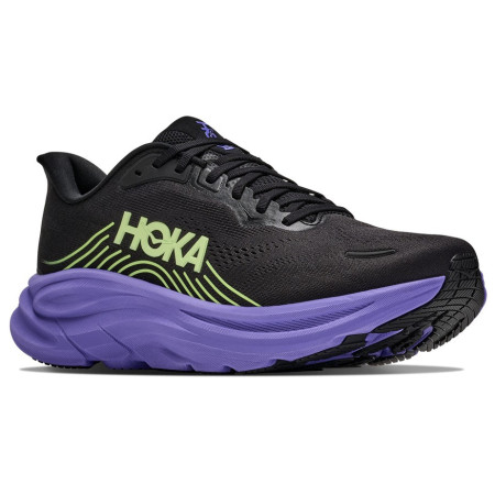 Scarpe da corsa da uomo Hoka Clifton 11 nero/viola Black / Neon Yuzu