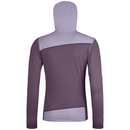 Felpa tecnica da donna Ortovox Fleece Light Hoody W viola Wild Berry