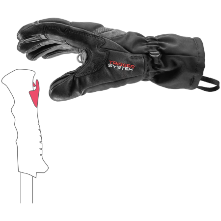 Guanti da sci da donna Leki Griffin Base 3D Women