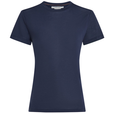 Maglietta sportiva da donna Icebreaker W Mer Core SS Tee blu scuro Midnight Navy