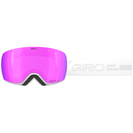 Occhiali da sci da donna Giro Article II W White Rails-Vivid Pink/Vivid Infrared