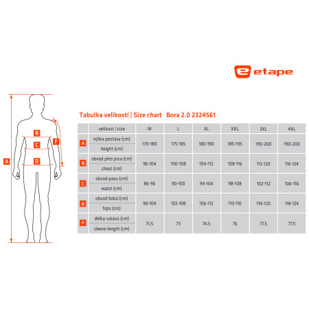 Giacca da ciclismo da uomo Etape Bora 2.0