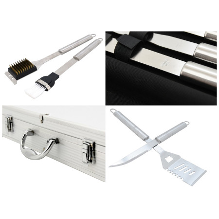 Set da barbecue Cattara Utensili per barbecue 11 pz