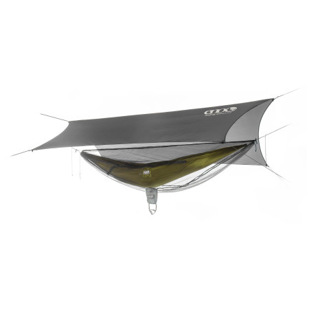 Set amaca Eno SubLink Ultralight Hammock System grigio/verde Grey Lichen